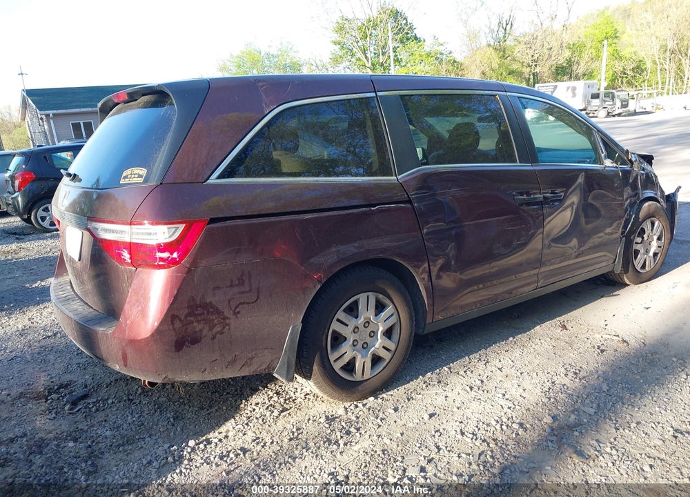 2013 HONDA ODYSSEY LX VIN: 5FNRL5H21DB083947