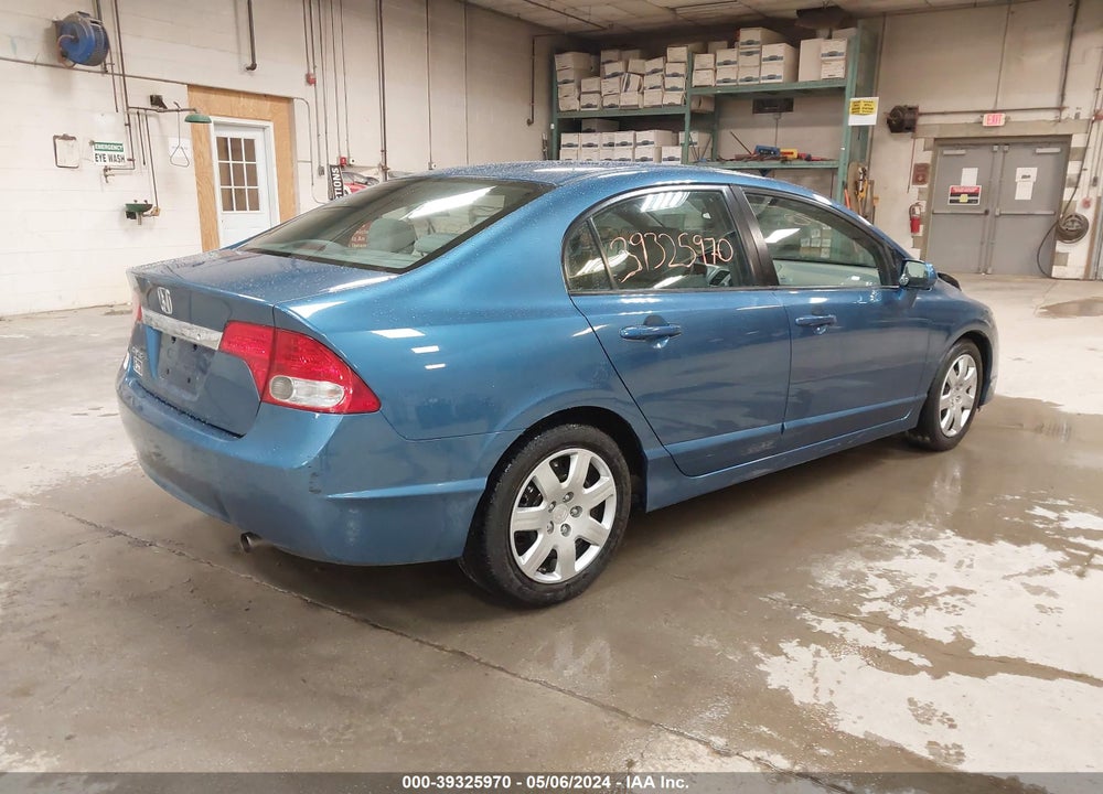 2009 HONDA CIVIC LX VIN: 2HGFA16599H361849