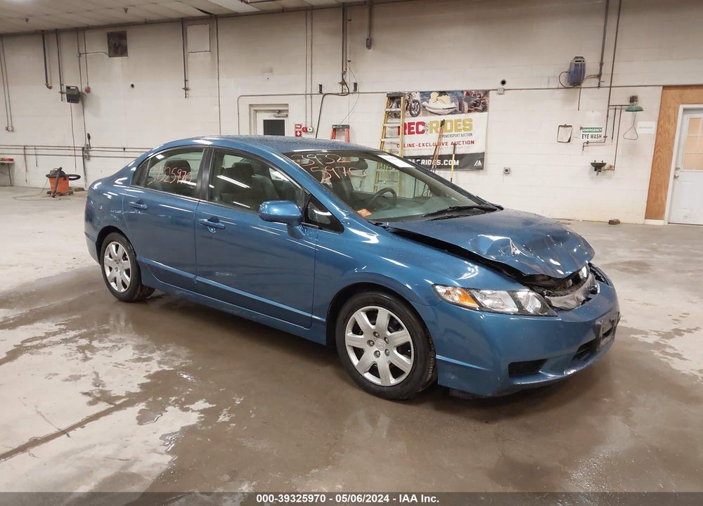 2009 HONDA CIVIC LX VIN: 2HGFA16599H361849