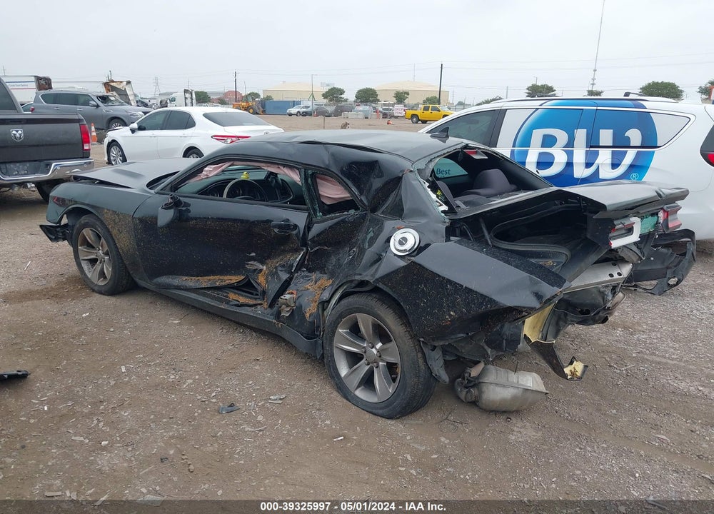 2015 DODGE CHALLENGER SXT VIN: 2C3CDZAG9FH789288