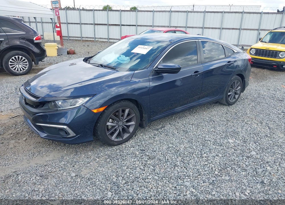 2021 HONDA CIVIC EX-L VIN: 19XFC1F79ME011488