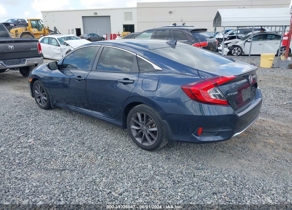 2021 HONDA CIVIC EX-L VIN: 19XFC1F79ME011488