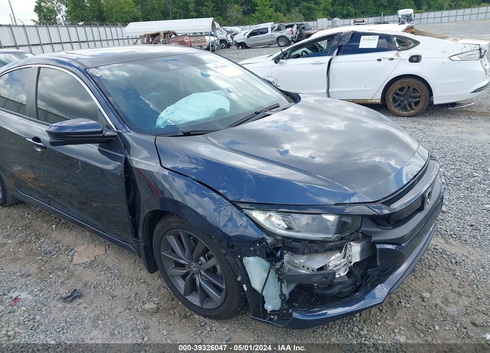 2021 HONDA CIVIC EX-L VIN: 19XFC1F79ME011488