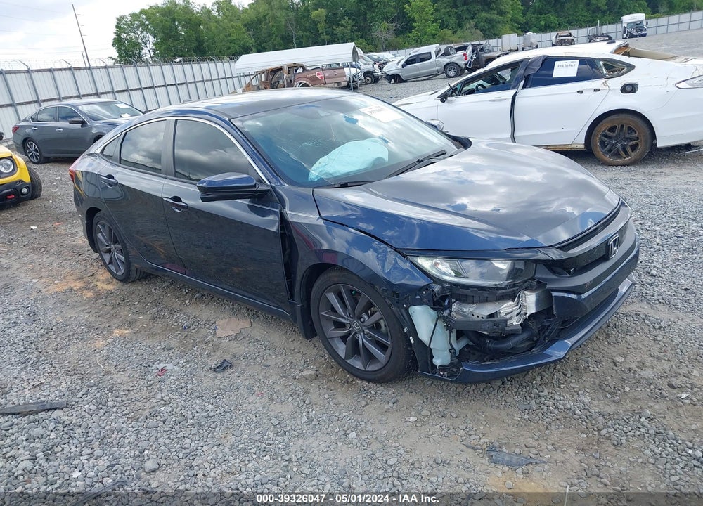 2021 HONDA CIVIC EX-L VIN: 19XFC1F79ME011488