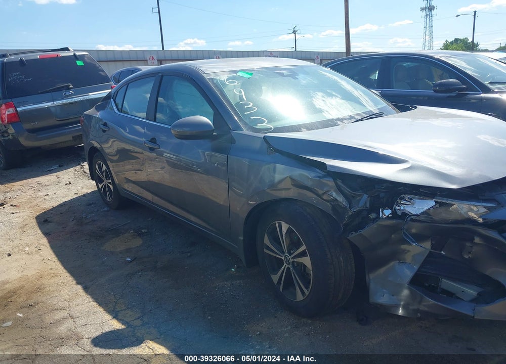 2021 NISSAN SENTRA SV XTRONIC CVT VIN: 3N1AB8CV9MY316693