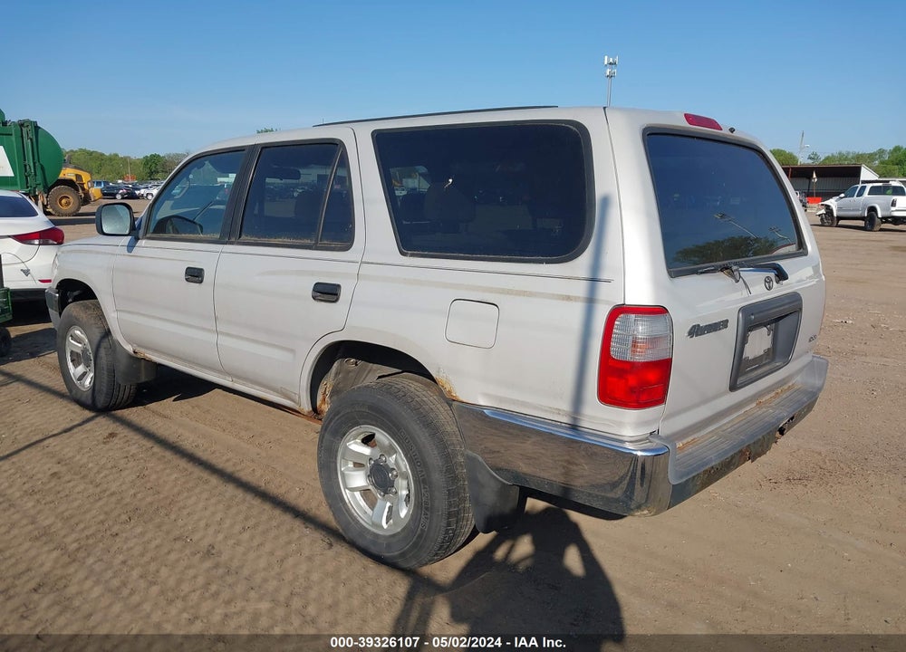 2000 TOYOTA 4RUNNER VIN: JT3GM84R2Y0063580