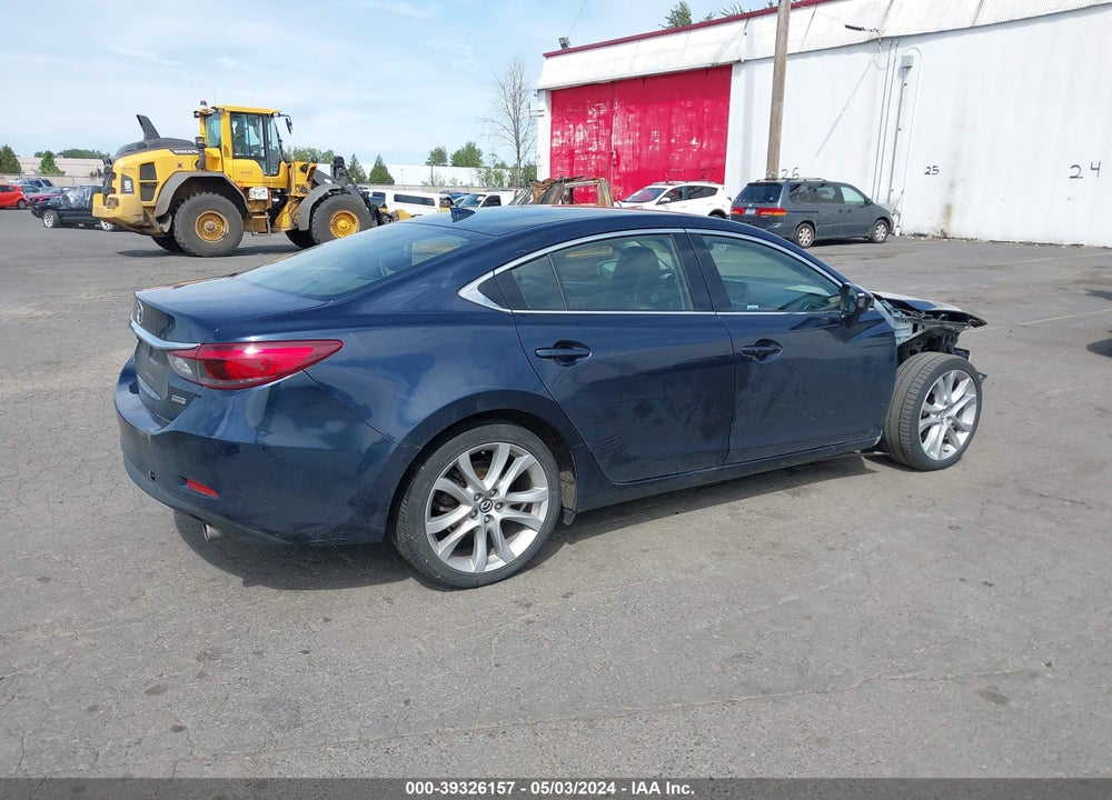 2016 MAZDA 6 I TOURING VIN: JM1GJ1T5XG1446248