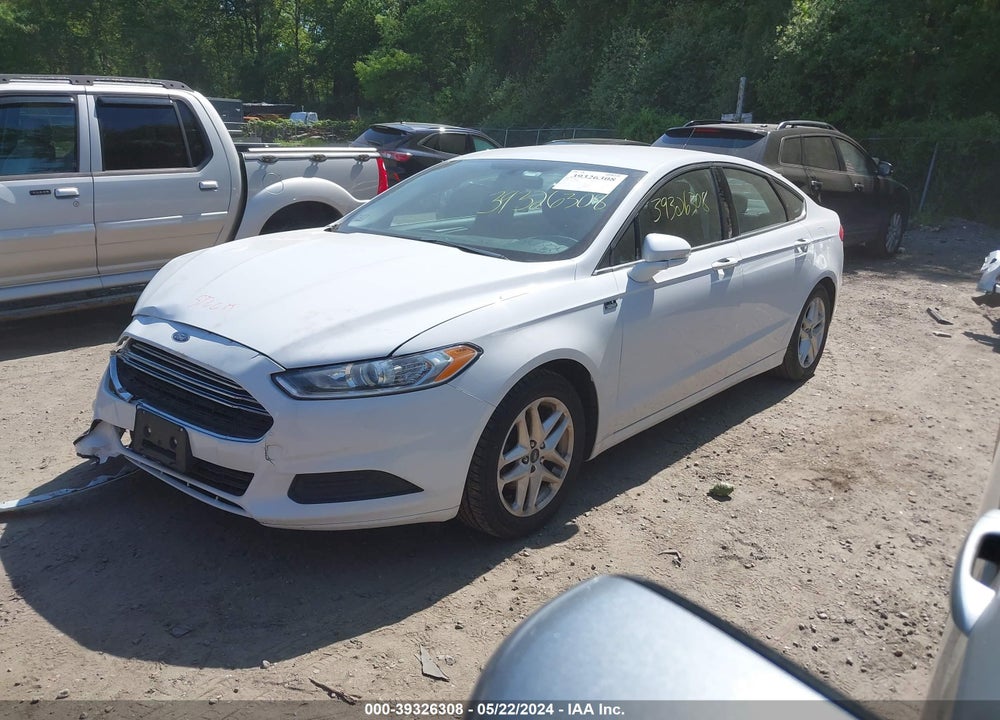 2016 FORD FUSION SE VIN: 3FA6P0H76GR349168