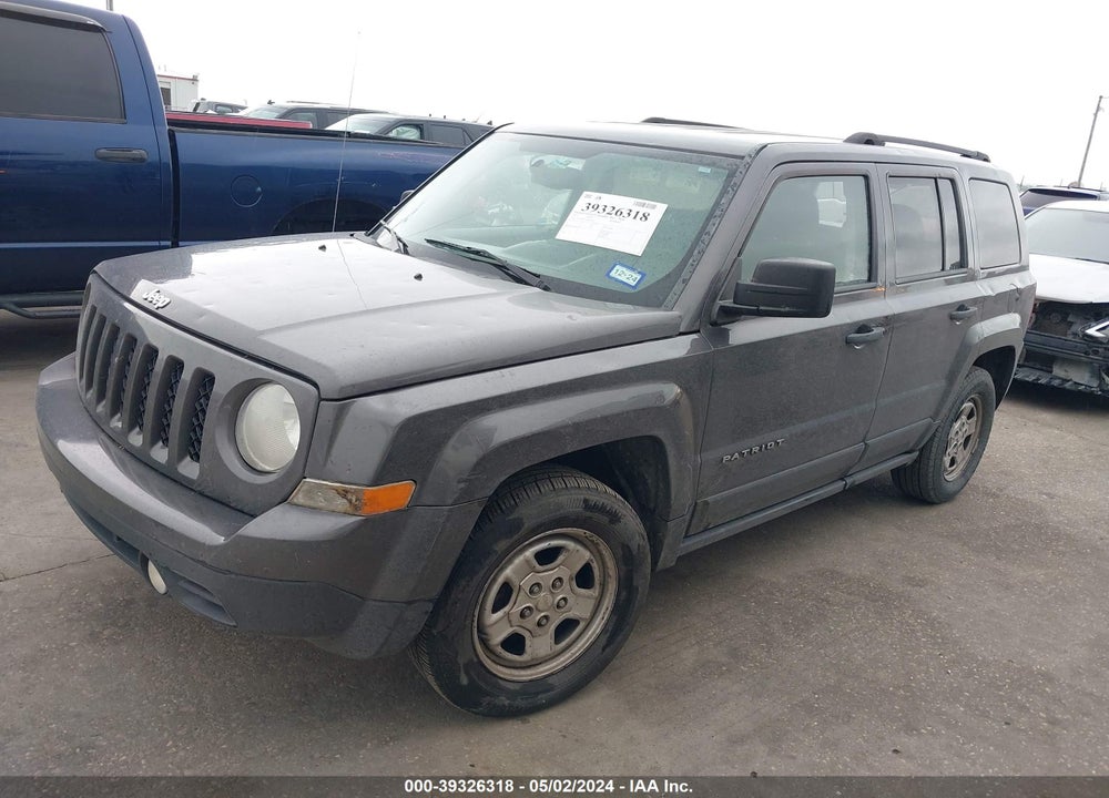 2016 JEEP PATRIOT SPORT VIN: 1C4NJPBA6GD643425