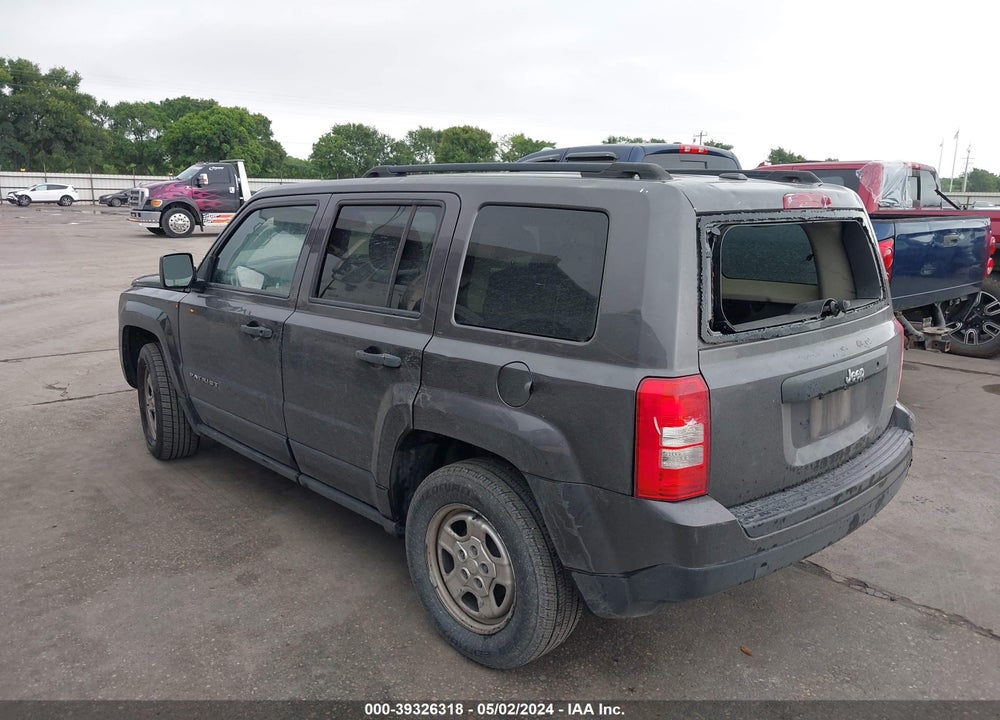 2016 JEEP PATRIOT SPORT VIN: 1C4NJPBA6GD643425
