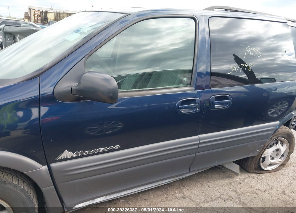 2002 PONTIAC MONTANA V16 VIN: 1GMDU23E82D321798