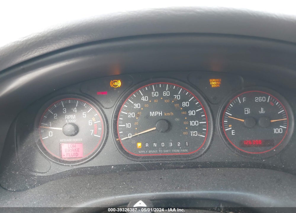 2002 PONTIAC MONTANA V16 VIN: 1GMDU23E82D321798