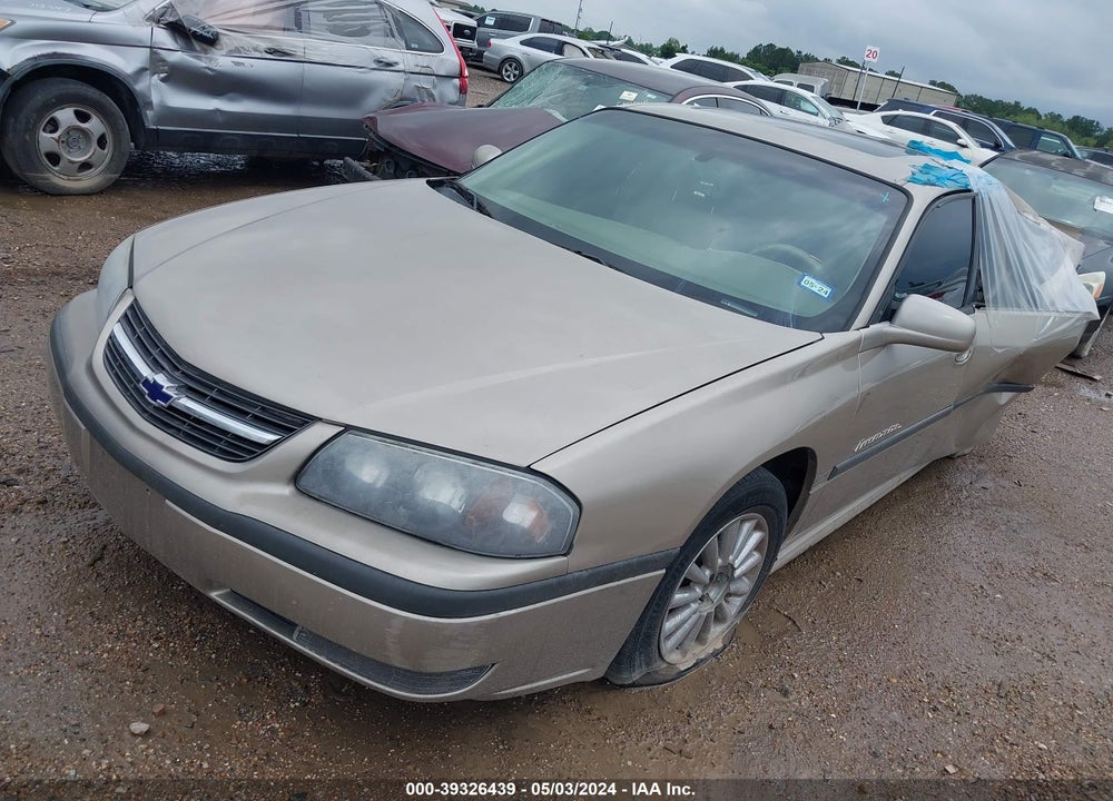 2001 CHEVROLET IMPALA LS VIN: 2G1WH55K919170058