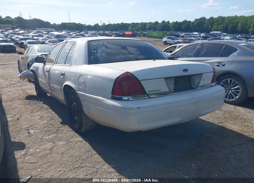 2009 FORD CROWN VICTORIA POLICE/POLICE INTERCEPTOR VIN: 2FAHP71V29X139083