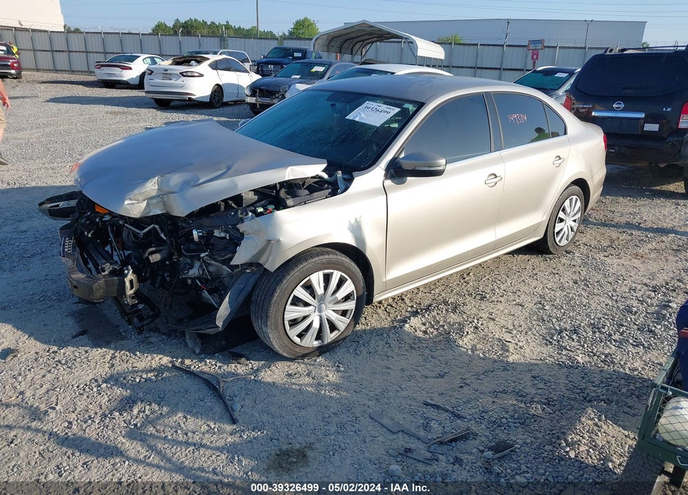 2013 VOLKSWAGEN JETTA 2.5L SE VIN: 3VWDP7AJ7DM242541