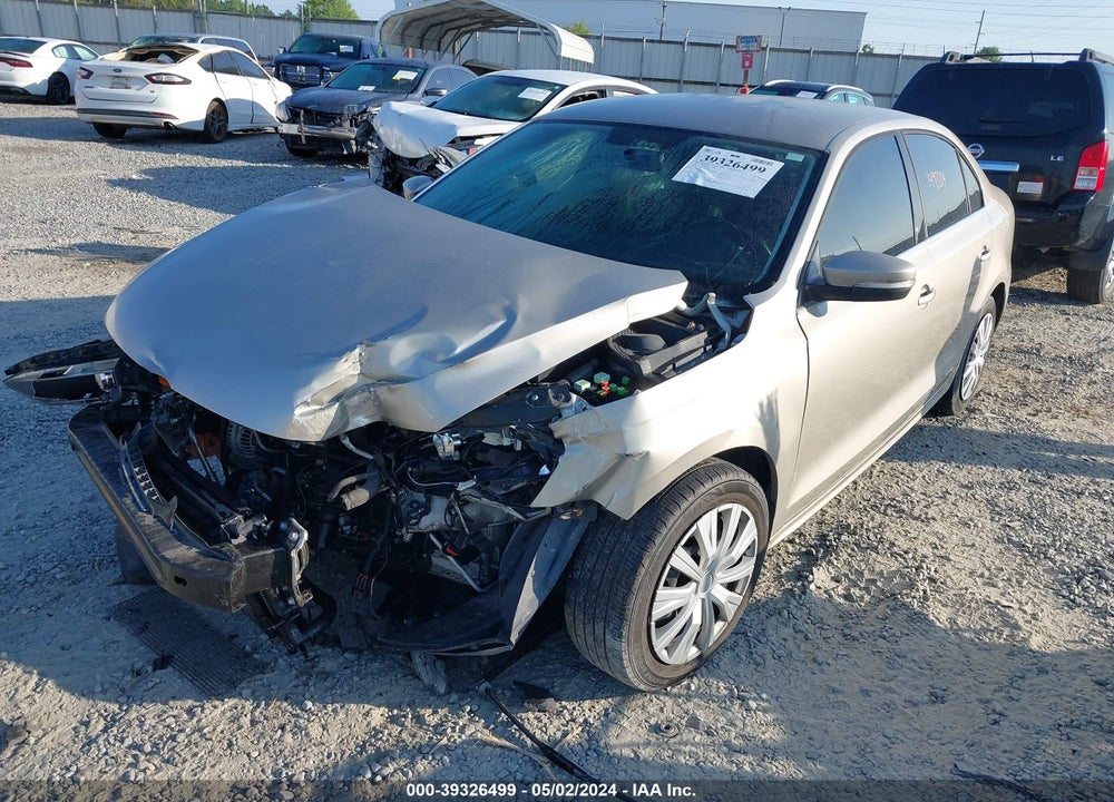 2013 VOLKSWAGEN JETTA 2.5L SE VIN: 3VWDP7AJ7DM242541