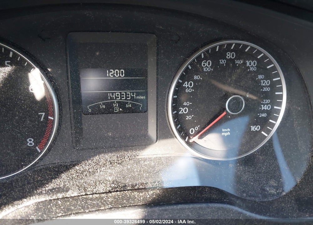 2013 VOLKSWAGEN JETTA 2.5L SE VIN: 3VWDP7AJ7DM242541