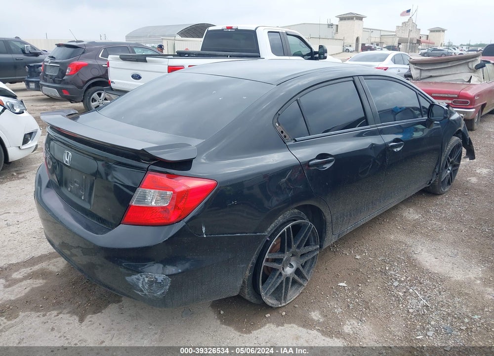 2012 HONDA CIVIC LX VIN: 2HGFB2F55CH563498