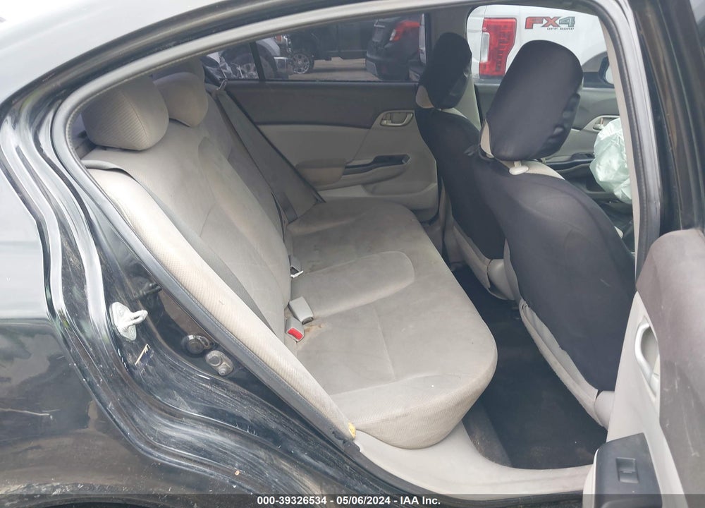 2012 HONDA CIVIC LX VIN: 2HGFB2F55CH563498