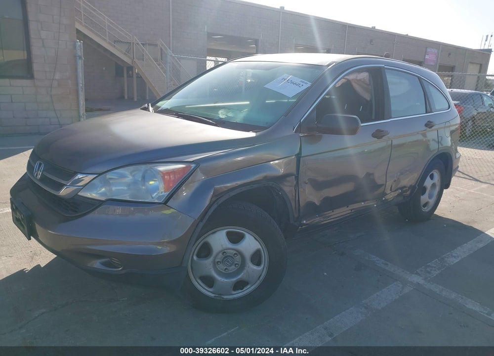 2011 HONDA CR-V LX VIN: 5J6RE3H38BL046261