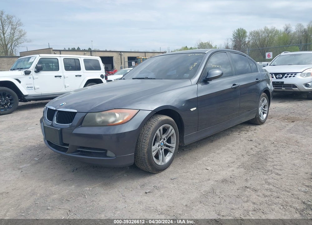 2008 BMW 328I VIN: WBAVC57588NK77843