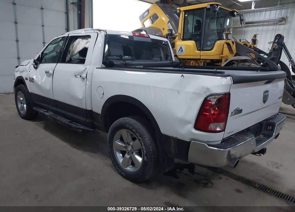 2016 RAM 1500 BIG HORN VIN: 3C6RR7LT5GG207413