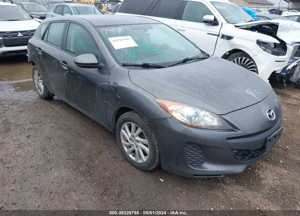 2012 MAZDA 3 I TOURING VIN: JM1BL1L78C1671932