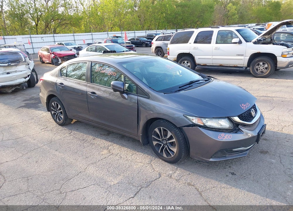 2015 HONDA CIVIC EX VIN: 19XFB2F80FE053777