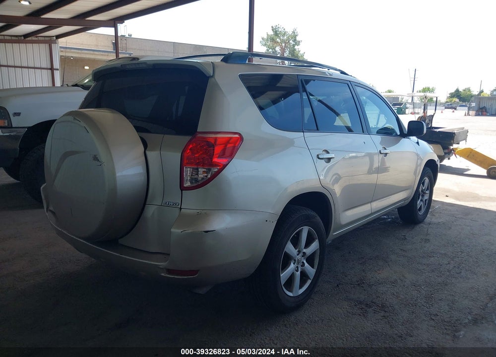 2007 TOYOTA RAV4 LIMITED VIN: JTMBD31V375100857