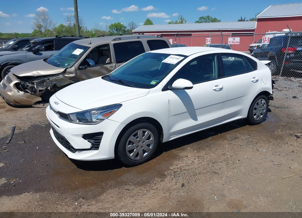 2022 KIA RIO LX VIN: 3KPA24AD5NE439717