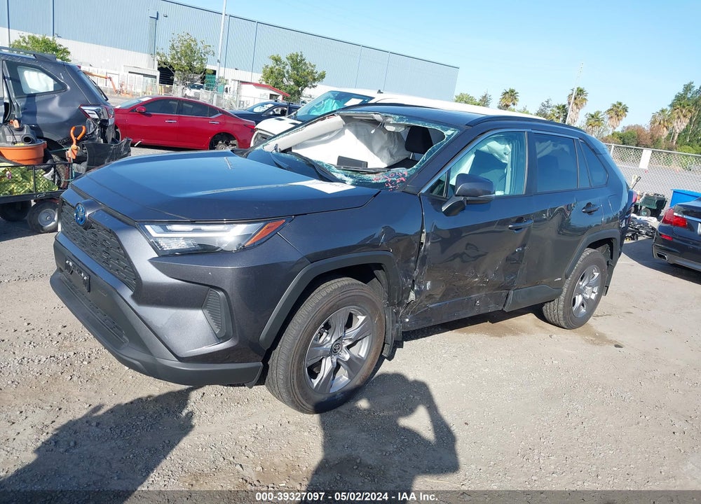 2022 TOYOTA RAV4 XLE HYBRID VIN: 4T3RWRFV6NU057013