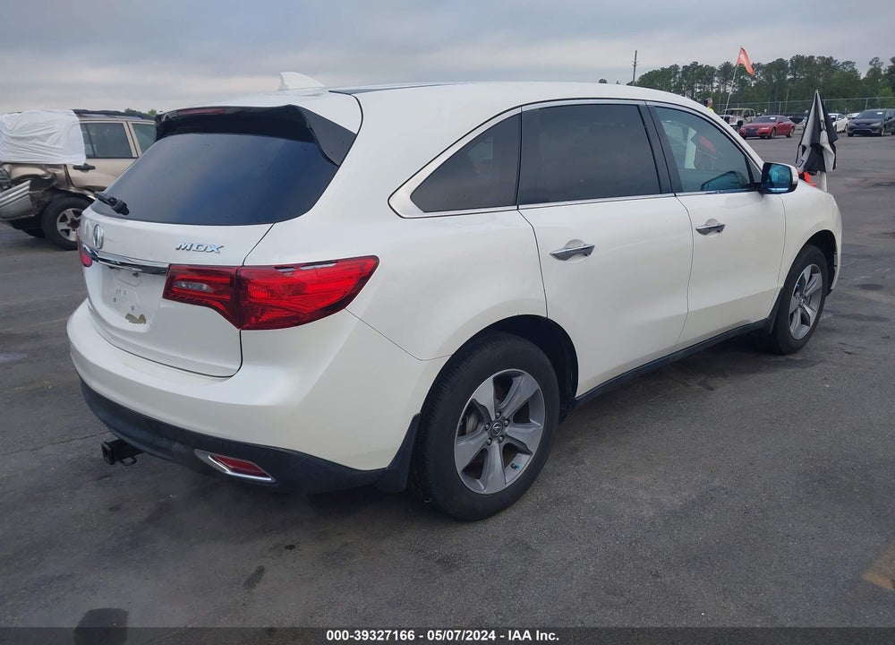 2014 ACURA MDX VIN: 5FRYD3H25EB014174