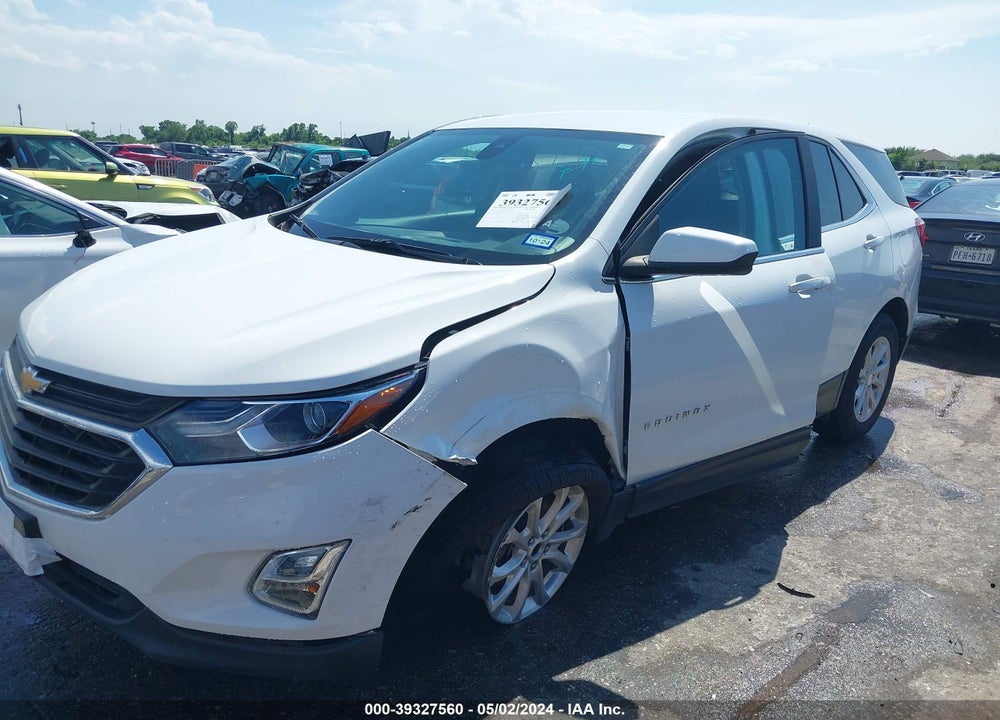 2021 CHEVROLET EQUINOX FWD LT VIN: 3GNAXKEV1MS131301