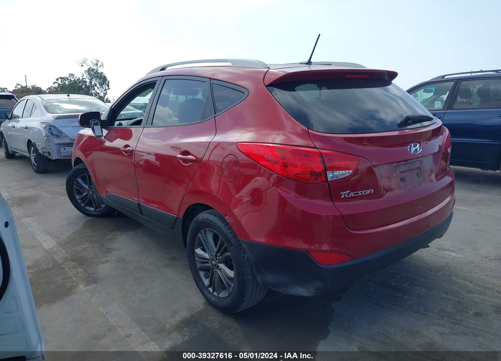 2014 HYUNDAI TUCSON SE VIN: KM8JU3AG9EU897577
