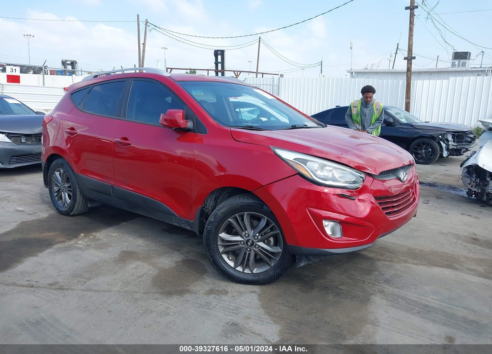 2014 HYUNDAI TUCSON SE VIN: KM8JU3AG9EU897577