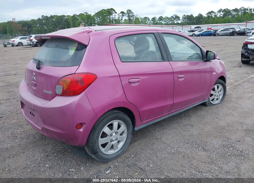 2015 MITSUBISHI MIRAGE DE/RF VIN: ML32A3HJ9FH043575