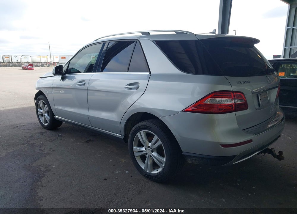 2014 MERCEDES-BENZ ML 350 4MATIC VIN: 4JGDA5HB9EA418037