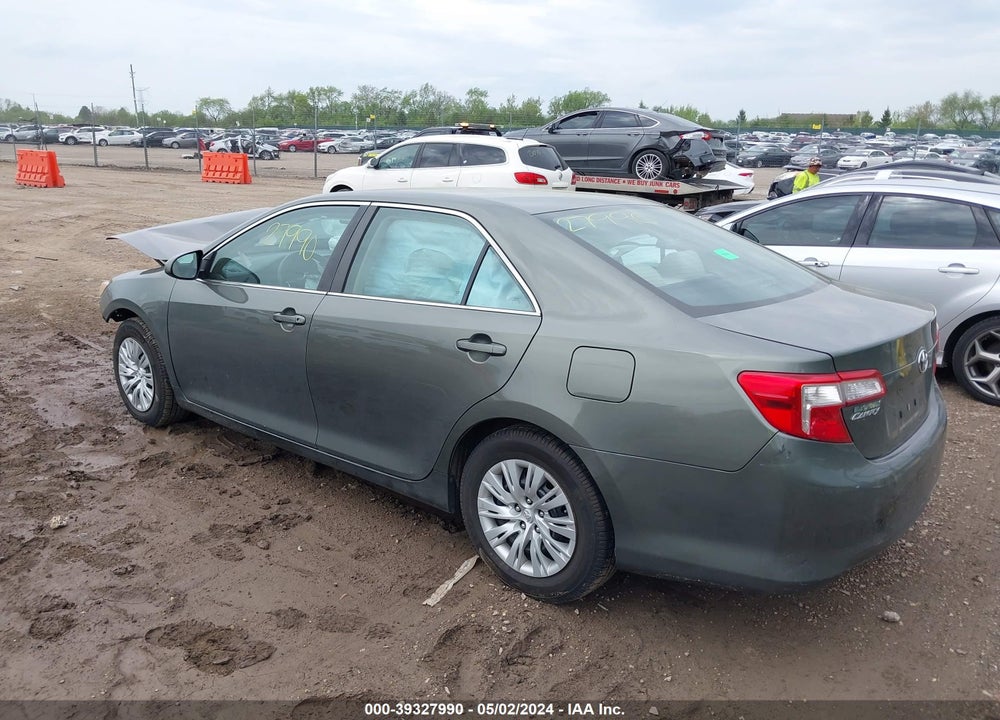 2012 TOYOTA CAMRY L VIN: 4T1BF1FK2CU544322