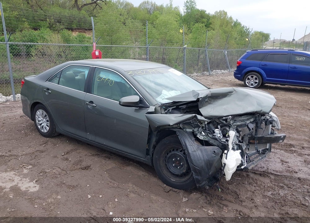 2012 TOYOTA CAMRY L VIN: 4T1BF1FK2CU544322