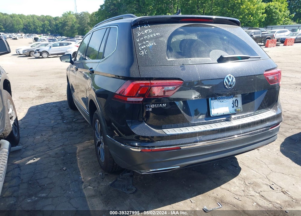 2020 VOLKSWAGEN TIGUAN 2.0T SE/2.0T SE R-LINE BLACK/2.0T SEL VIN: 3VV3B7AX3LM055847