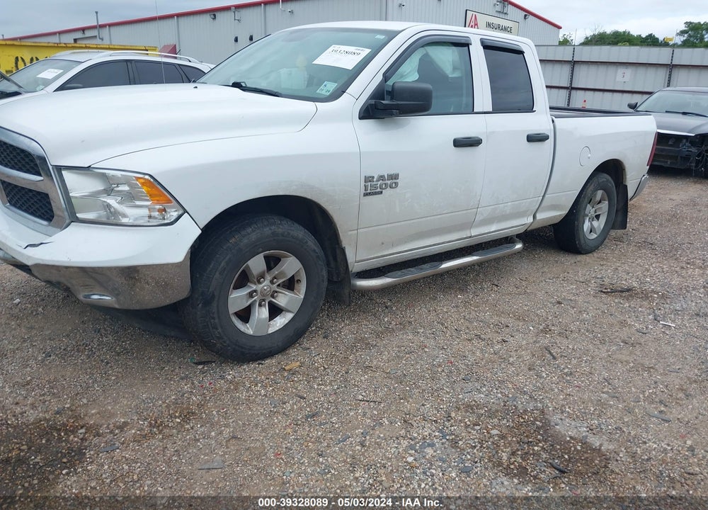 2019 RAM 1500 CLASSIC TRADESMAN QUAD CAB 4X2 6'4 BOX VIN: 1C6RR6FG5KS630146