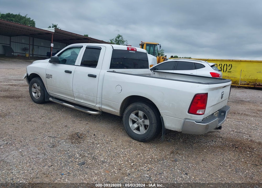 2019 RAM 1500 CLASSIC TRADESMAN QUAD CAB 4X2 6'4 BOX VIN: 1C6RR6FG5KS630146