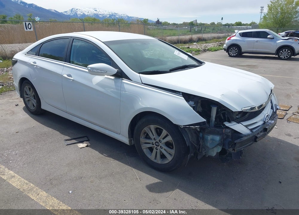 2014 HYUNDAI SONATA GLS VIN: 5NPEB4AC7EH838620