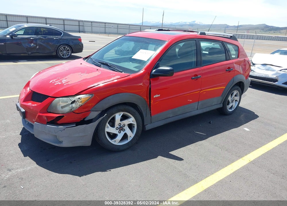 2004 PONTIAC VIBE VIN: 5Y2SL62854Z450797