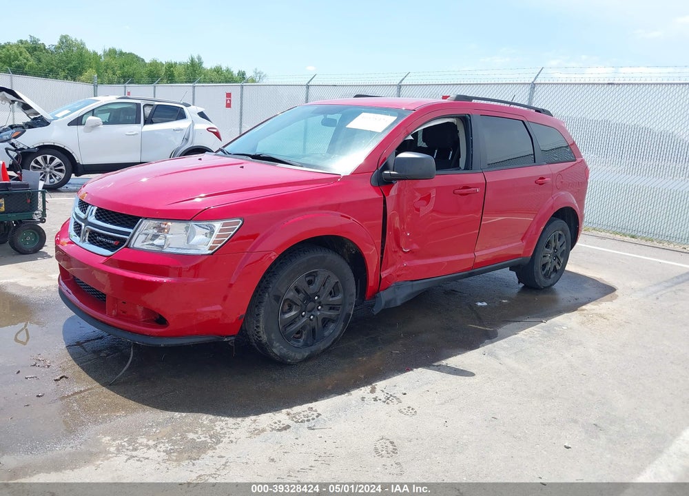 2018 DODGE JOURNEY SE VIN: 3C4PDCABXJT274928