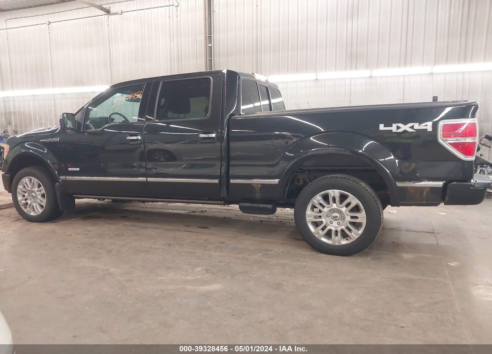 2012 FORD F-150 PLATINUM VIN: 1FTFW1ET8CFA43990