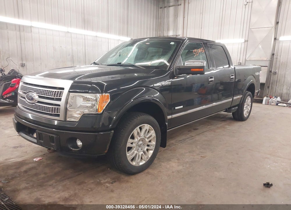 2012 FORD F-150 PLATINUM VIN: 1FTFW1ET8CFA43990