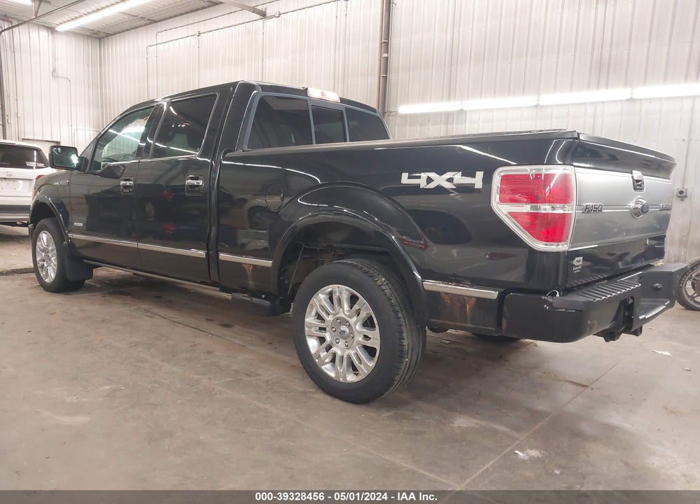 2012 FORD F-150 PLATINUM VIN: 1FTFW1ET8CFA43990