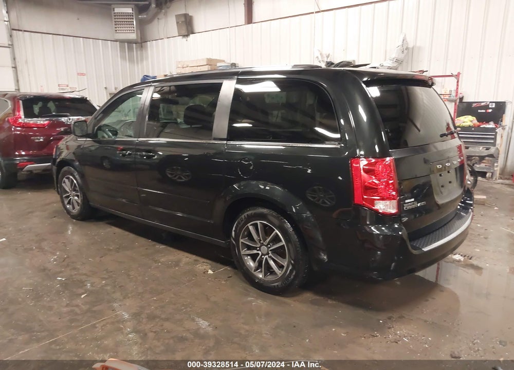 2017 DODGE GRAND CARAVAN SXT VIN: 2C4RDGCG8HR600229