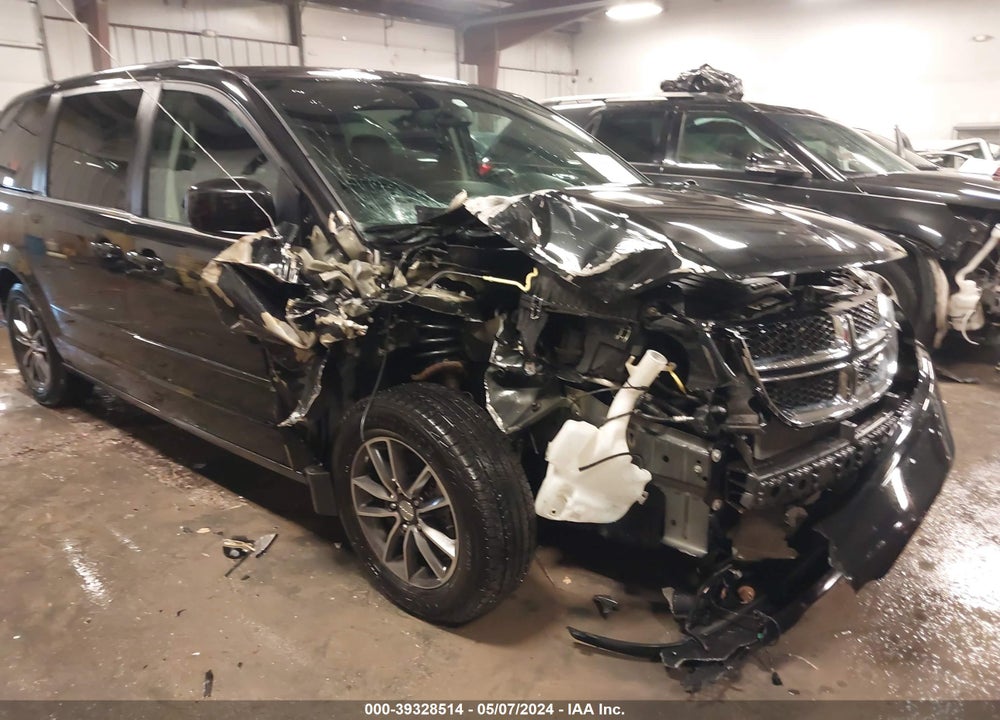 2017 DODGE GRAND CARAVAN SXT VIN: 2C4RDGCG8HR600229